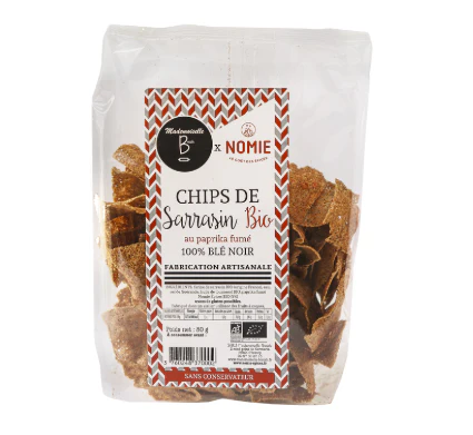 MADEMOISELLE BREIZH-Chips de sarrasin au paprika fumé