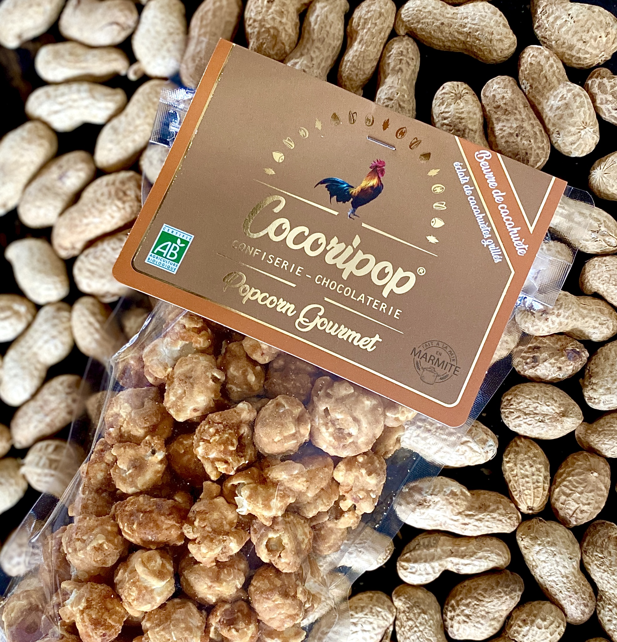 POPCORN GOURMET - Beurre de cacahuètes