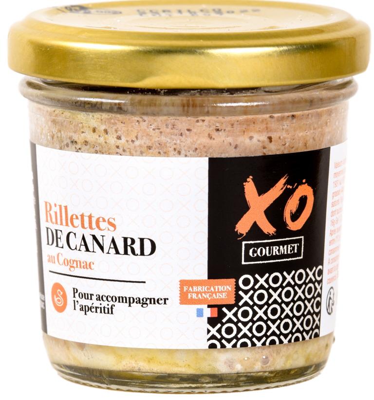 XO GOURMET - Rillettes de canard au Cognac